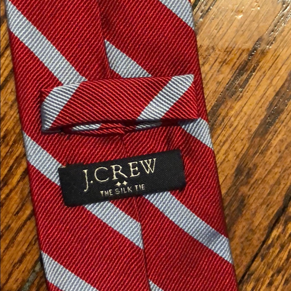 J Crew men's silk tie